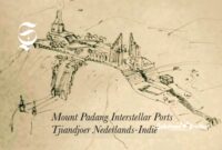 Gambar sketsa model Situs Gunung Padang - Ist