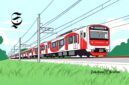 Ilustrasi KRL Commuter Line - sukabumiheadline.com