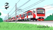 Ilustrasi KRL Commuter Line - sukabumiheadline.com