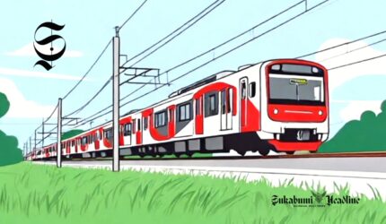 Ilustrasi KRL Commuter Line - sukabumiheadline.com