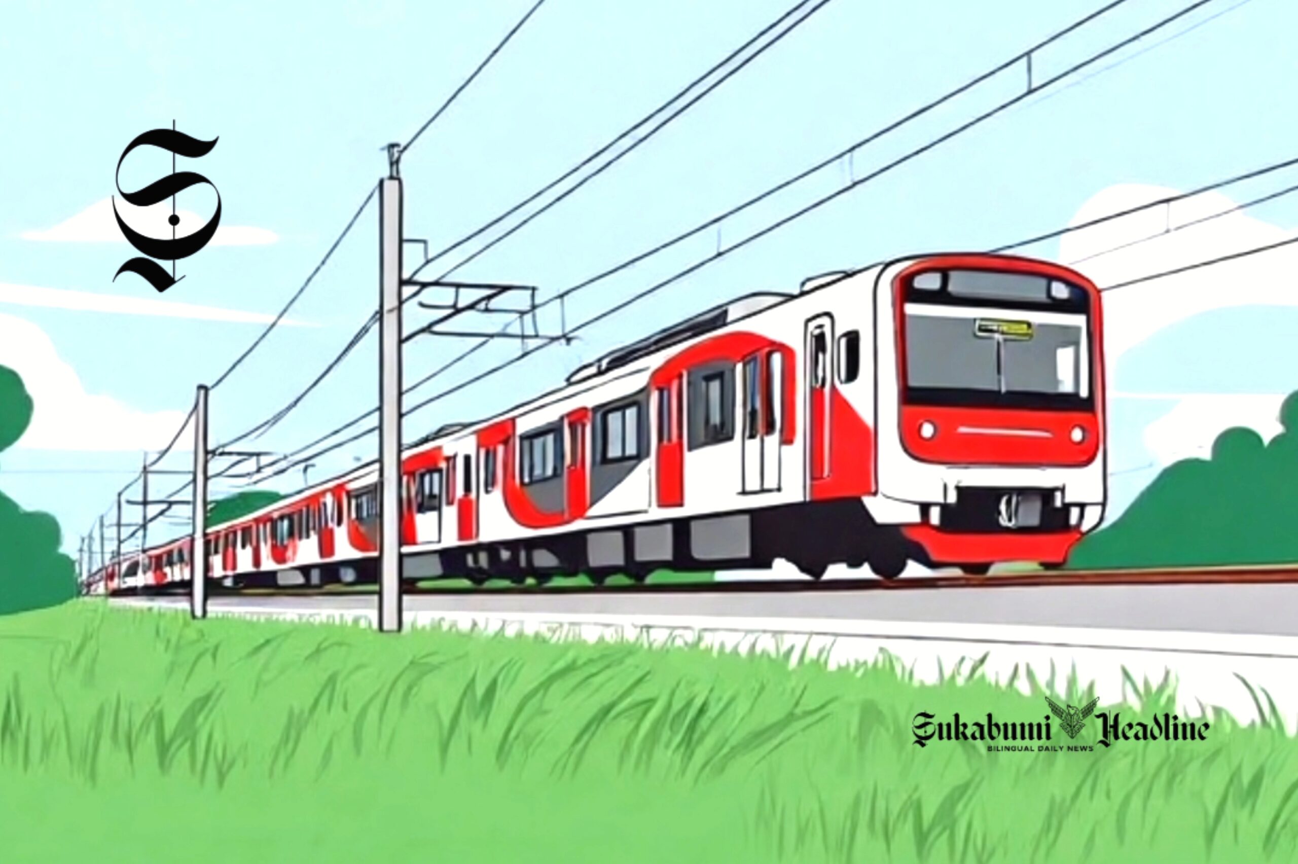 Ilustrasi KRL Commuter Line - sukabumiheadline.com