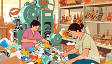 Ilustrasi UMKM daur ulang sampah - sukabumiheadline.com