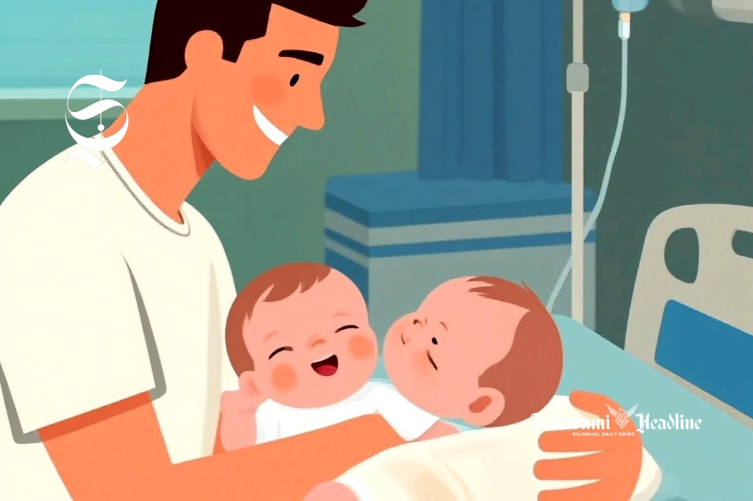 Ilustrasi bayi baru dilahirkan - sukabumiheadline.com