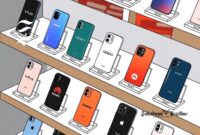 Ilustrasi berbagai merek handphone - sukabumiheadline.com