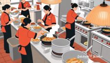 Ilustrasi dapur restoran di Indonesia - sukabumiheadline.com