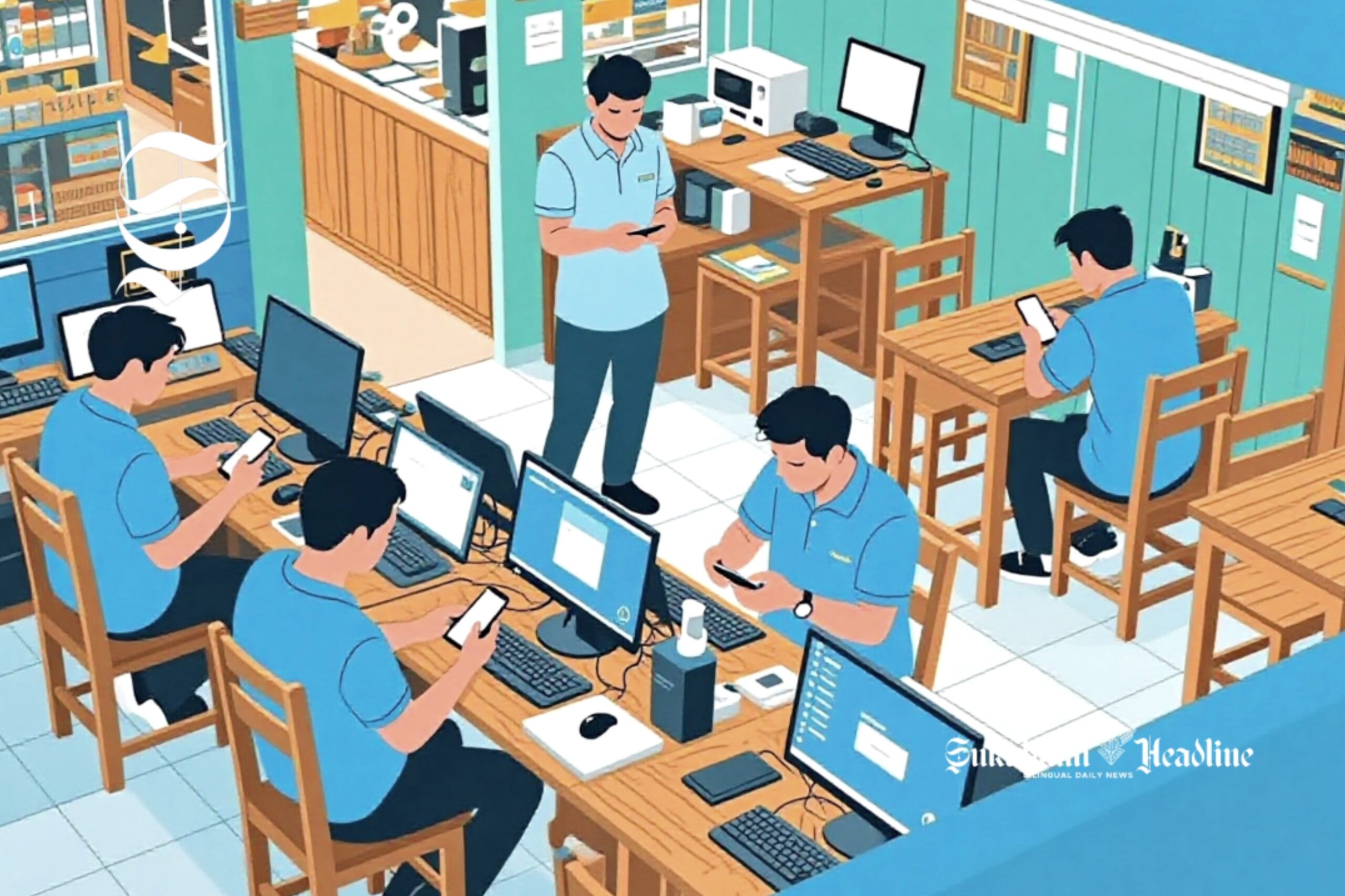 Ilustrasi digitalisasi UMKM - sukabumiheadline.com