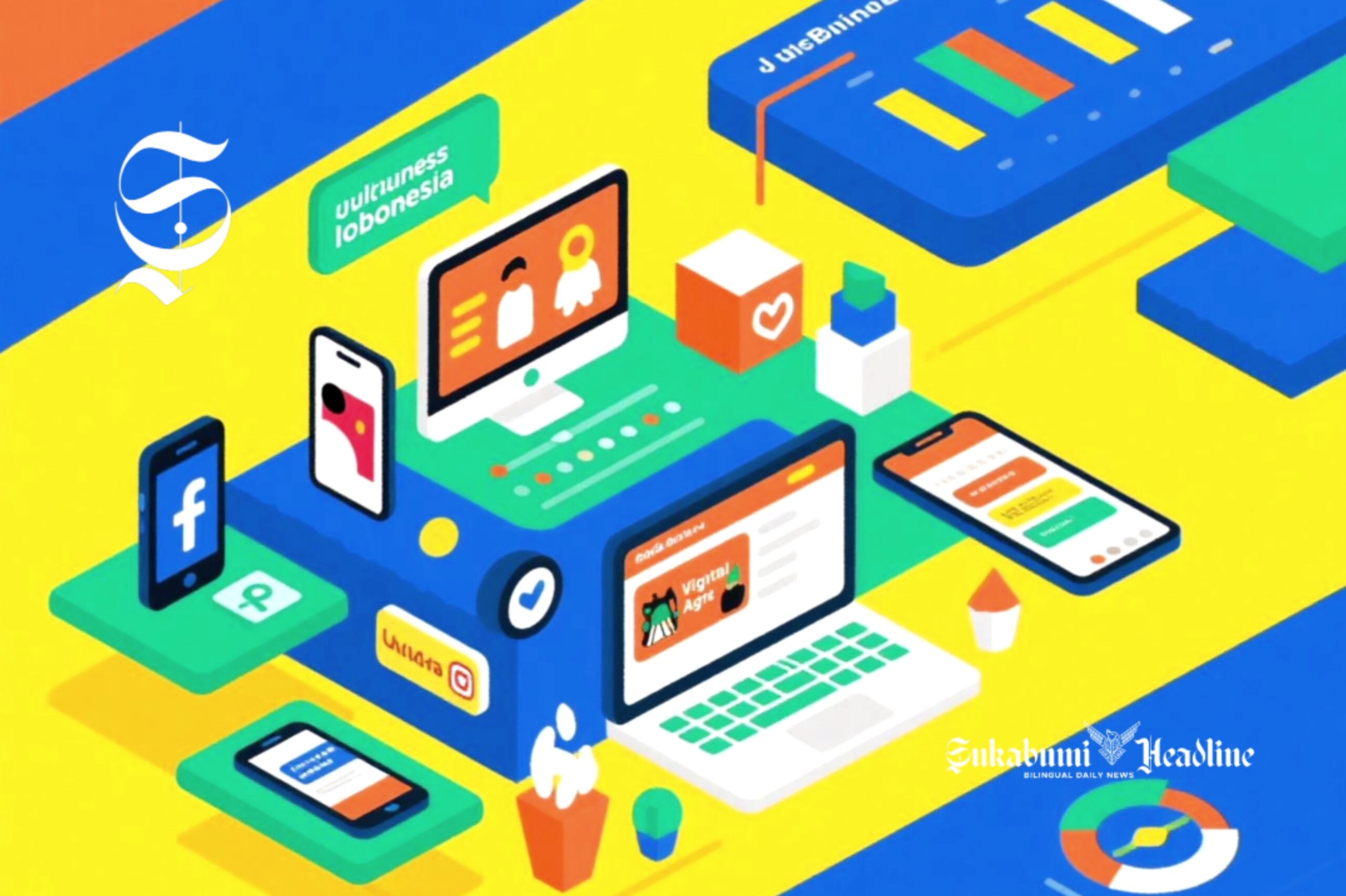 7 tren bisnis UMKM 2026: Conversational commerce hingga dukungan pemerintah 2 Ilustrasi ekosistem digital - sukabumiheadline.com