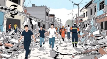 Ilustrasi gempa bumi - sukabumiheadline.com