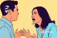 Ilustrasi pertengkaran dengan pasangan - sukabumiheadline.com