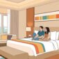 Ilustrasi menginap di hotel - sukabumiheadline.com