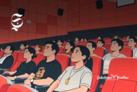 Ilustrasi nonton film di bioskop - sukabumiheadline.com