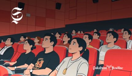 Ilustrasi nonton film di bioskop - sukabumiheadline.com