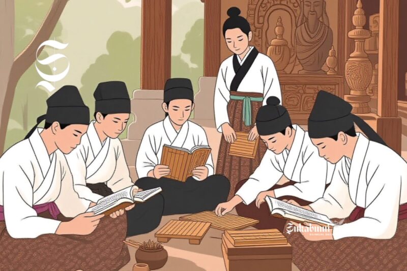 Ilustrasi pemeluk Konghucu - sukabumiheadline.com