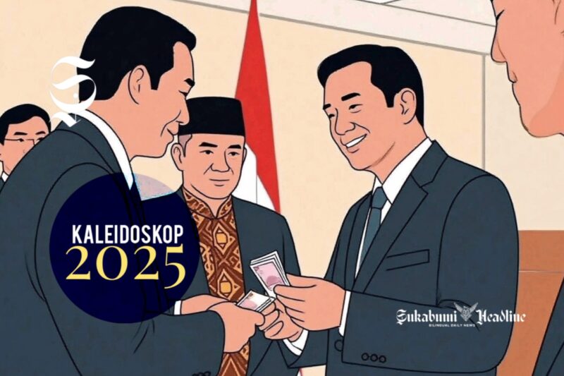 Ilustrasi praktik korupsi - sukabumiheadline.com