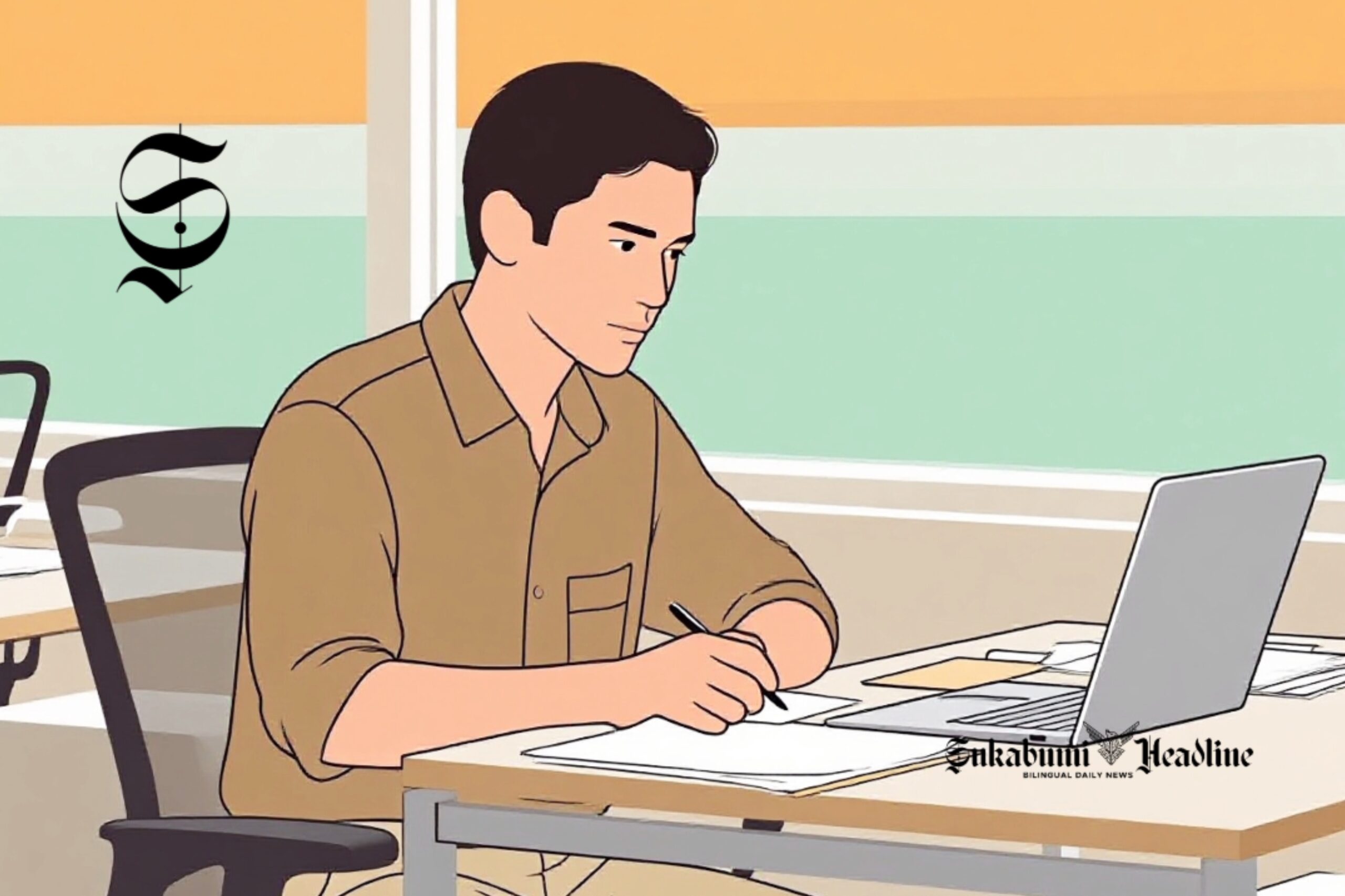 Ilustrasi pria sedang membuat perencanaan - sukabumiheadline.com