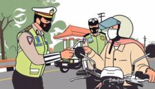 Ilustrasi razia polisi - sukabumiheadline.com