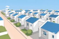 Ilustrasi rumah subsidi di kompleks perumahan - sukabumiheadline.com