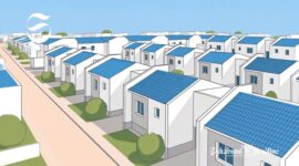 Ilustrasi rumah subsidi di kompleks perumahan - sukabumiheadline.com