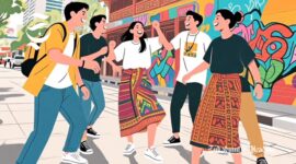 Ilustrasi sekelompok pemuda kreatif - sukabumiheadline.com