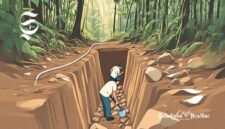 Ilustrasi tambang rakyat ilegal - sukabumiheadline.com