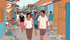 Ilustrasi warga miskin - sukabumiheadline.com