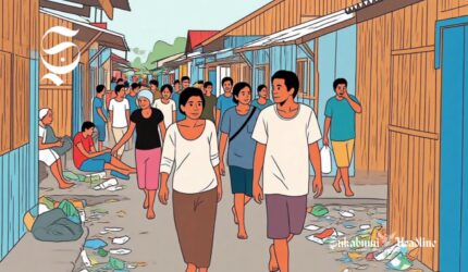 Ilustrasi warga miskin - sukabumiheadline.com