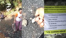 Proyek Jalan Lingkungan di Ciambar Sukabumi