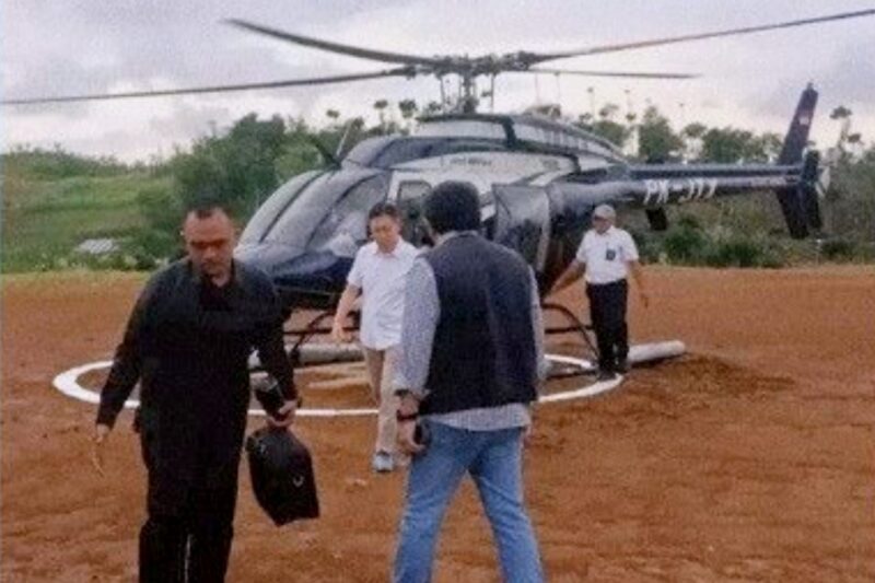 James Riady kunjungi Gunung Padang di Cianjur - Ist