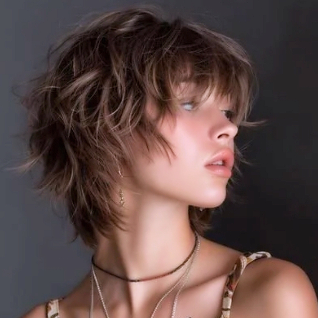 5 model rambut pendek wanita tren 2026: Dari Y2K hingga retro yang low-maintenance 3 Modern Short Shag