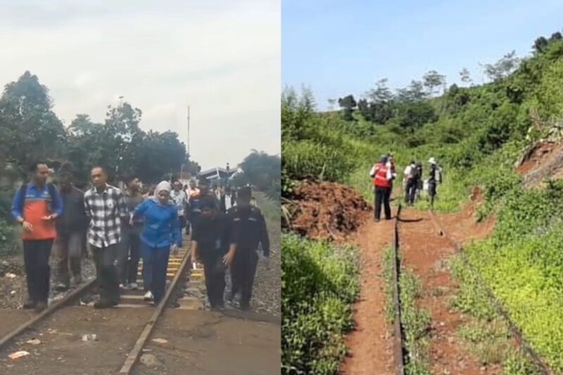 Pengecekan jalur KA Cipatat-Padalarang - @ditjenperkeretaapian