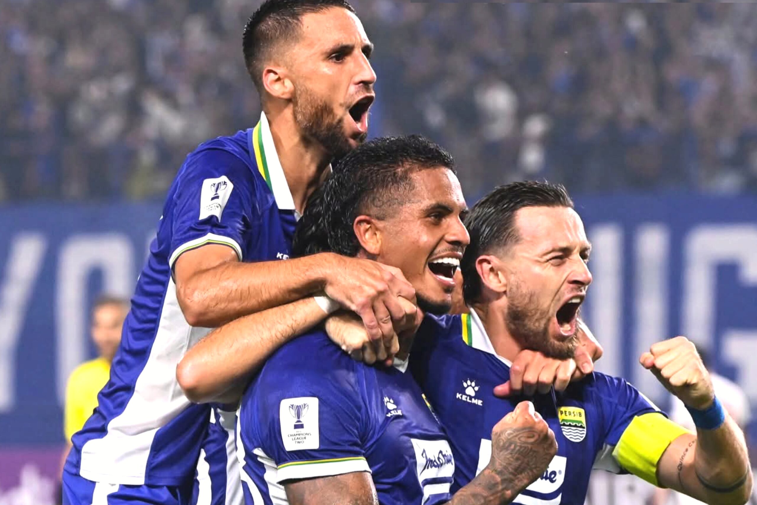 Klasemen akhir Grup G ACL 2: LCS menang, siapa bareng Persib ke fase gugur? 1 Ramon Tanque selebrasi usai bobol gawang Bangkok United FC - Persib