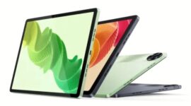 Realme Pad 3 menawarkan dua pilihan warna yang elegan, yakni Space Grey dan Champagne Gold - Realme