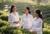 Tiga perempuan Sunda di perkebunan teh - sukabumiheadline.com