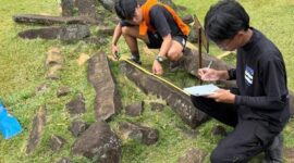 Tim Kajian dan Pemugaran Situs Gunung Padang, Kementerian Kebudayaan di Cianjur, Jawa Barat - Dok. Tim Kajian dan Pemugaran Situs Gunung Padang