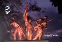 Tugu perjuangan Palagan Bojongkokosan Sukabumi - Aris