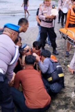 Terungkap, korban tewas di Pantai Karanghawu Sukabumi bernama Nazari Nasrullah