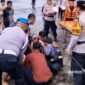 Turis lokal tewas terseret ombak Pantai Karanghawu Sukabumi - Ist