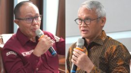 Wali Kota Sukabumi Ayep Zaki dan Wakil Ketua Komisi II Aria Bima - Pemkot Sukabumi