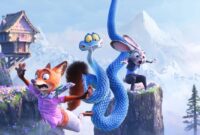 Adegan Sunda Island Pit Viper dalam Zootopia 2 - Disney