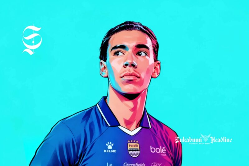 Dion Markx, pemain Persib Bandung - Ilustrasi sukabumiheadline.com