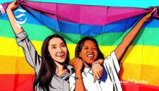 Dua perempuan LGBT - Ilustrasi sukabumiheadline.com