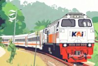 Ilustrasi KA Siliwangi relasi Sukabumi-Bandung - sukabumiheadline.com