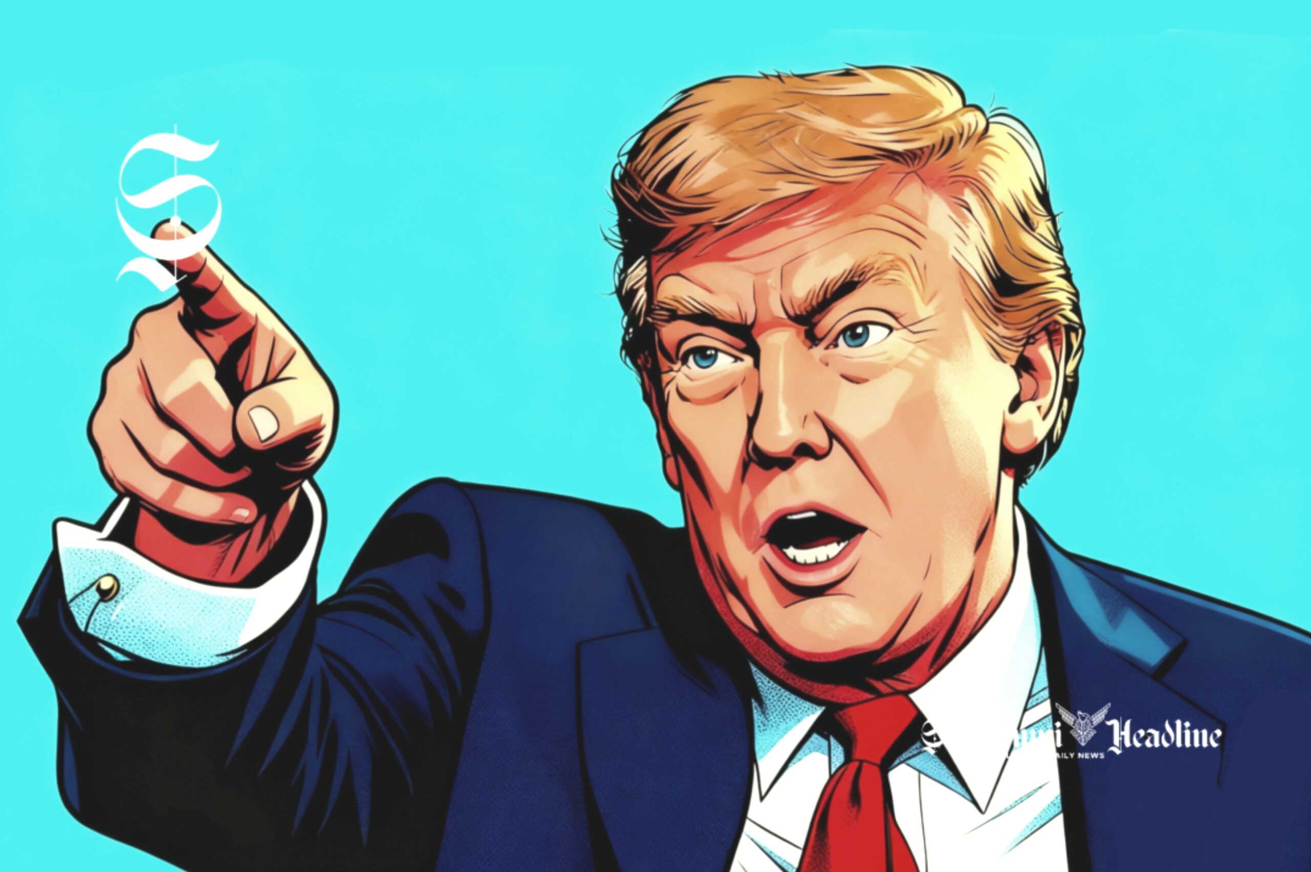 Ilustrasi Presiden Amerika Serikat, Donald Trump - sukabumiheadline.com