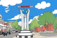 Ilustrasi Tugu Kusukabumiku Kota Sukabumi - sukabumiheadline.com