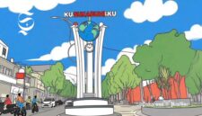 Ilustrasi Tugu Kusukabumiku Kota Sukabumi - sukabumiheadline.com