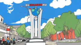 Ilustrasi Tugu Kusukabumiku Kota Sukabumi - sukabumiheadline.com