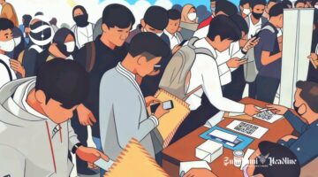 Ilustrasi antrean pelamar kerja didominasi laki-laki - sukabumiheadline.com
