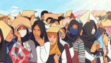 Ilustrasi antrean pencari kerja didominasi perempuan - sukabumiheadline.com