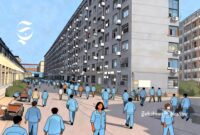 Ilustrasi apartemen di kawasan industri - sukabumiheadline.com