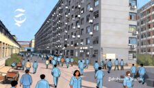 Ilustrasi apartemen di kawasan industri - sukabumiheadline.com